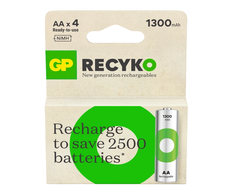 GP Recyko AA Rechargeable Batteries