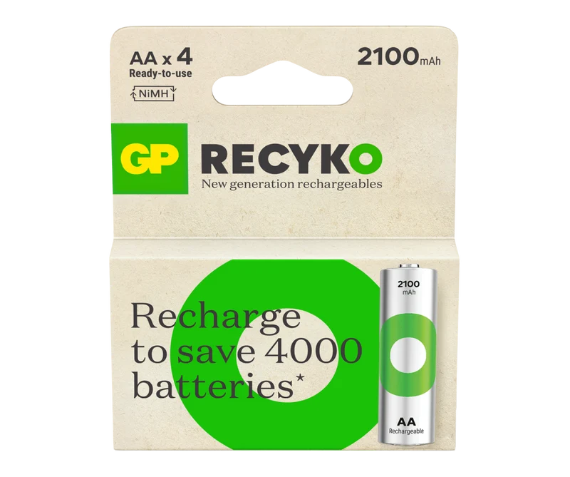 GP Recyko AA Rechargeable Batteries