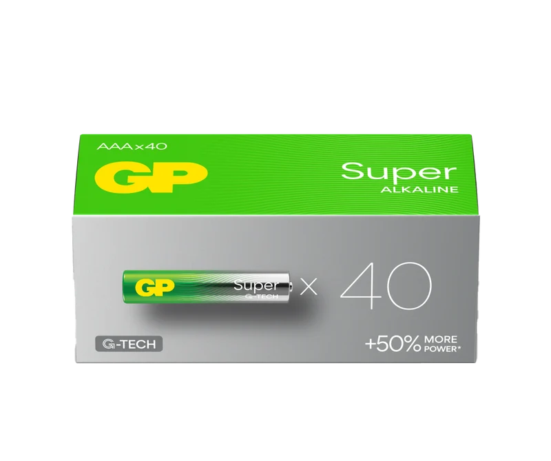 GP Super Alkaline AAA Batteries