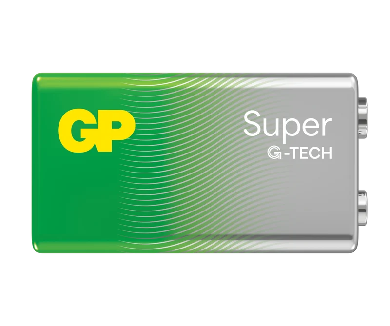 GP Super Alkaline 9V Batteries