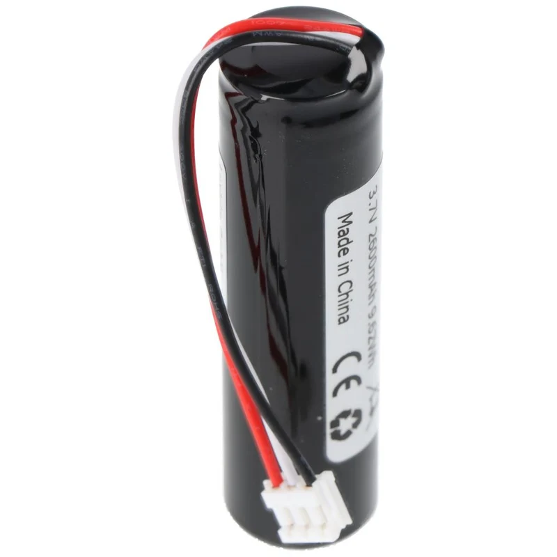 3,7V 2600mAh 18650 Li-Ionen-Akku mit BMS 26J-Kabel und Stecker