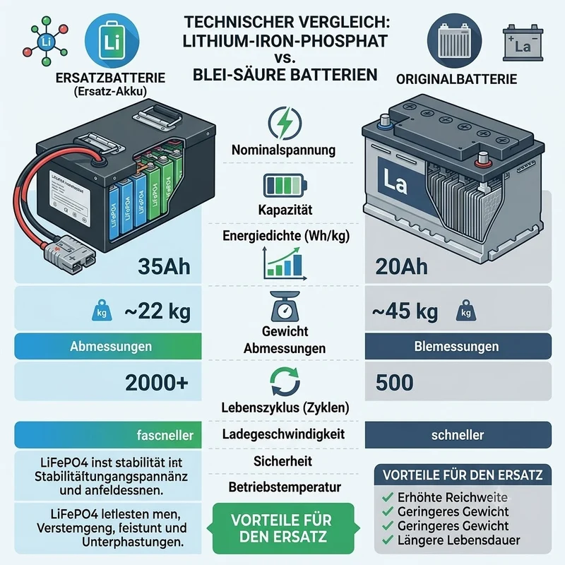 60V Lithium-Ionen-Akku für Econelo J4000 Seniorenmobil – 63V 40Ah Lithium Upgrade-Batterie