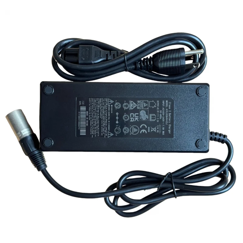 42V 2A 5-Poliges Lithium-Ladegerät Für Ave Citybug Raleigh EBCO Winora Bike TranzX PST