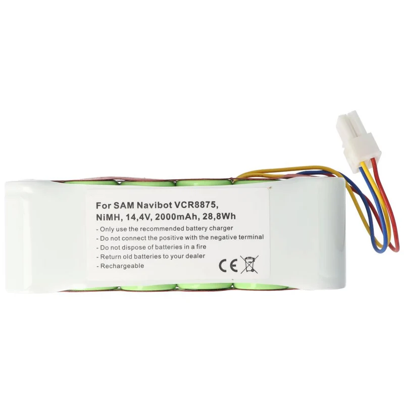 14,4V 2000mAh NiMH Samsung VCR8875 Akku Passt Für Die Akkus DJ96-00136B VCA-RBT20