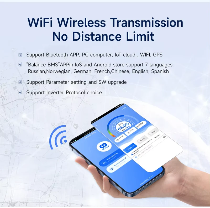 Daly Smart BMS mit 5A aktivem Balancer – UART/RS485/CAN/Bluetooth – Intelligentes Batterie-Managementsystem für maximale Effizienz