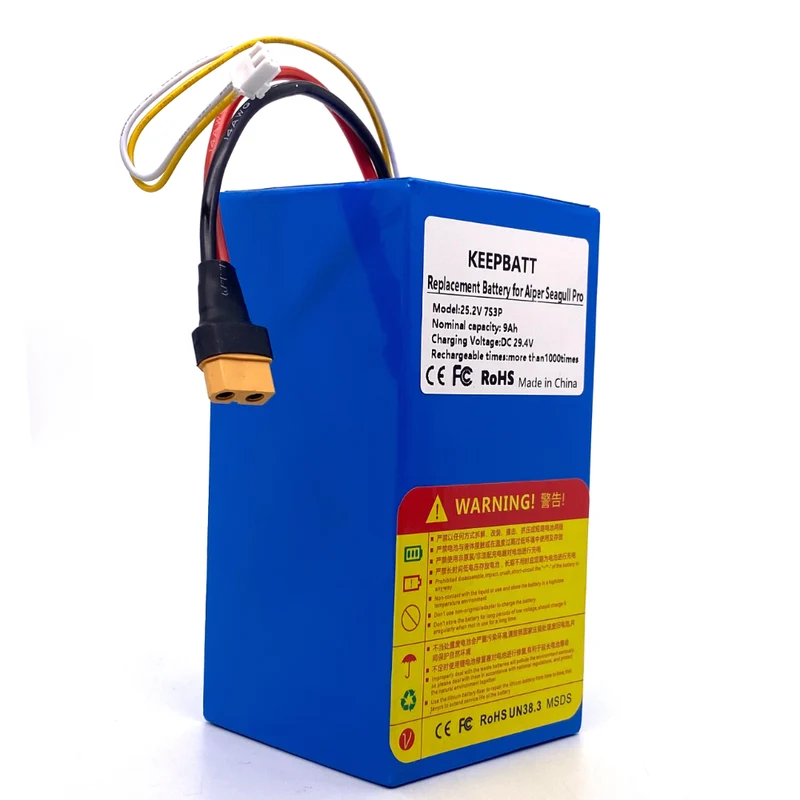 25.2V 9ah Ersatzakku für Aiper Seagull Pro Hochleistungs Lithium Ionen Batterie