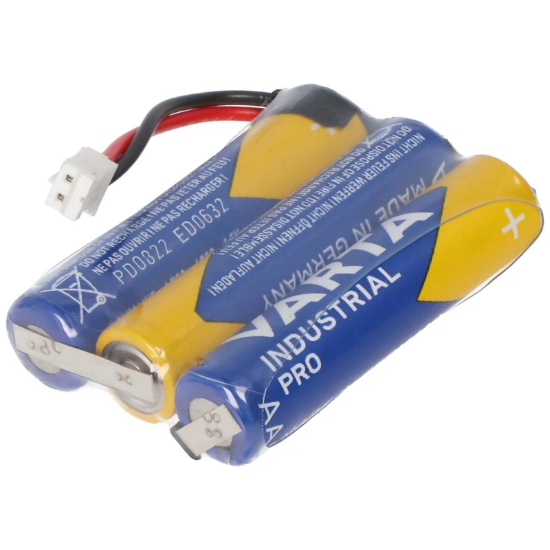 4,5V 1300mAh F1x3 Micro-AAA-Ersatzakkupack Für Safe-O-Tronic 38400200 Steckertyp PHR-Serie