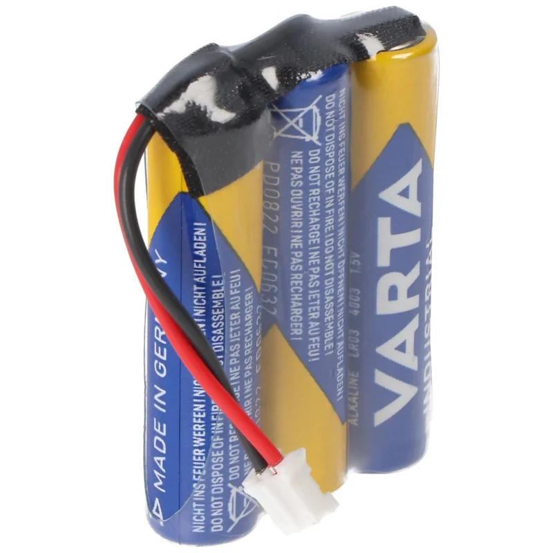 4,5V 1300mAh F1x3 Micro-AAA-Ersatzakkupack Für Safe-O-Tronic 38400200 Steckertyp PHR-Serie