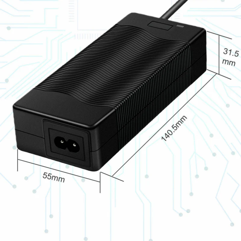 42V 2A Batterieladegerät Kompatibel mit Bosch E-Bike Ladegerät für 36V Bosch E-Bike Akkus