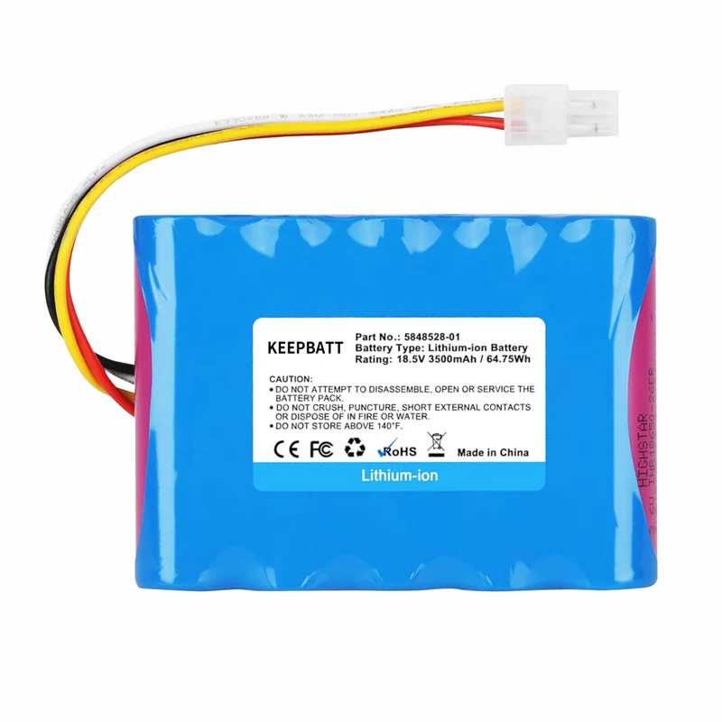KEEPBATT 18,5V 3500mAh Li-Ionen-Ersatzakku Für Gardena Sileno R100Li R130Li R160Li