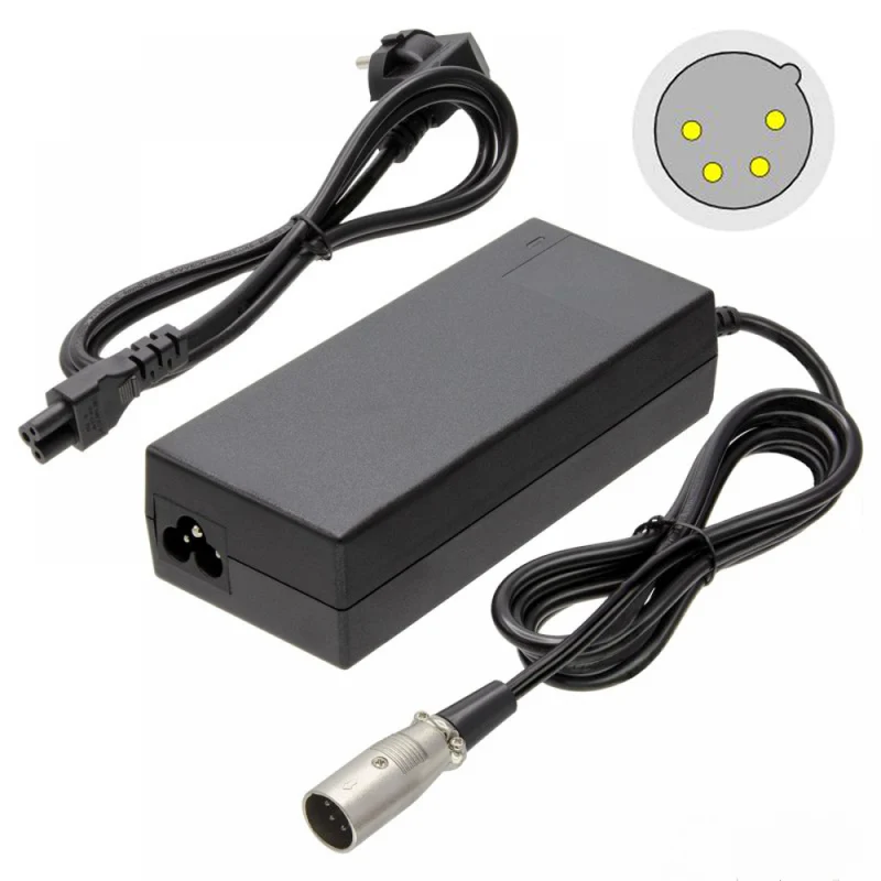 29,4V 2A E-Bike Ladegerät Für TranzX 24V Akku XLR 4-Polig ABCH4LB000010