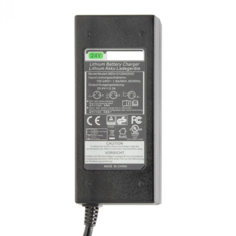 29,4V 2A E-Bike Ladegerät Für TranzX 24V Akku XLR 4-Polig ABCH4LB000010