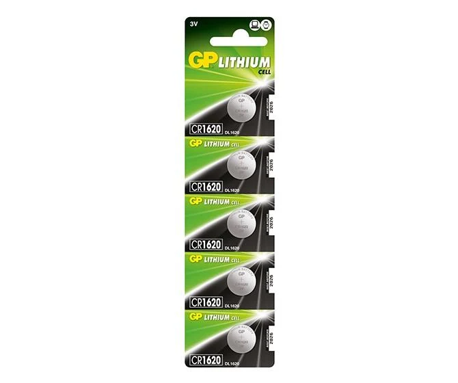 GP Lithium Coin Batteries CR1616