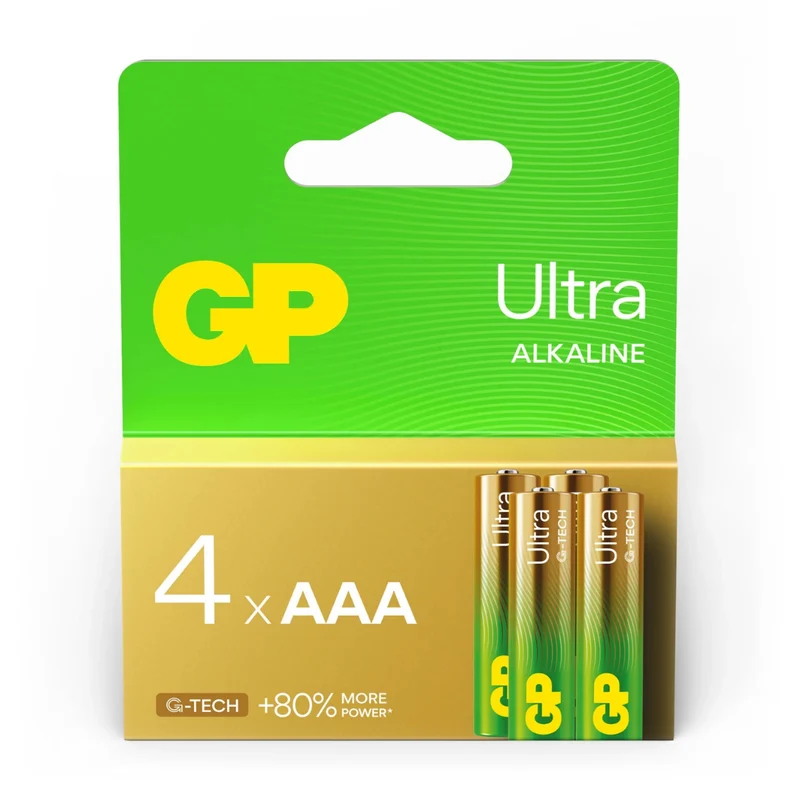 GP Ultra Alkaline AAA Batteries