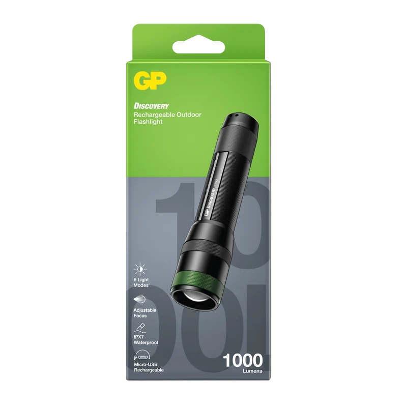 GP Discovery Rechargeable Outdoor 1000lm - CR42