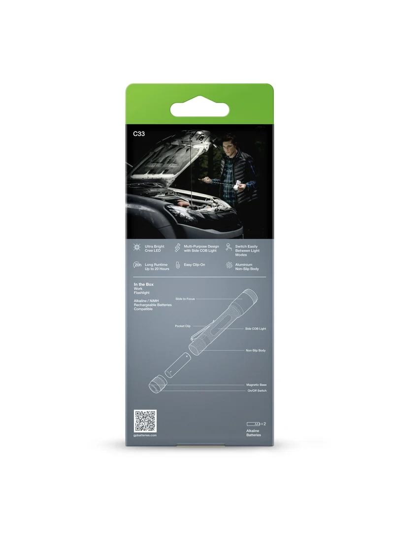 GP Discovery C33 Task Torch with 2 AA