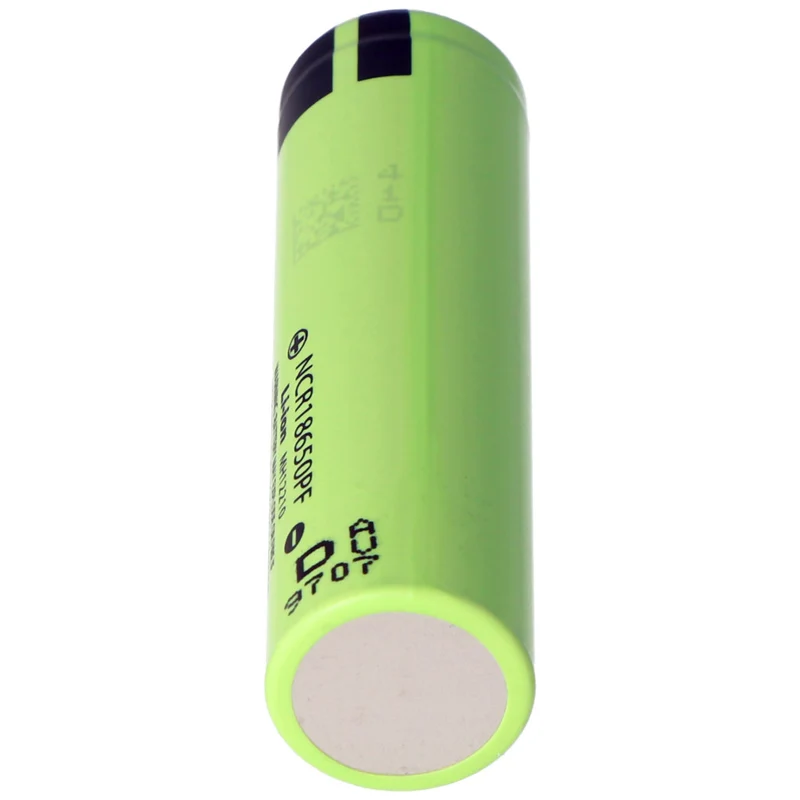 NCR18650PF 3,6V 2900mAh 3,5C, 65,3x18,5mm max 10A, kein PTC