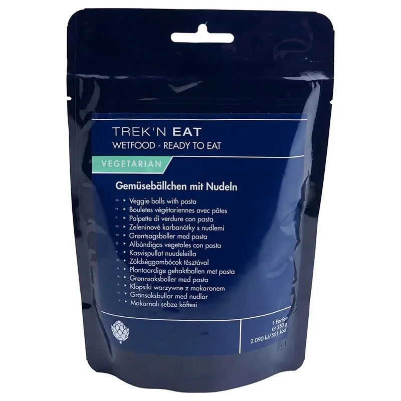 Trek'n Eat MRE Plantaardige gehaktballen met pasta