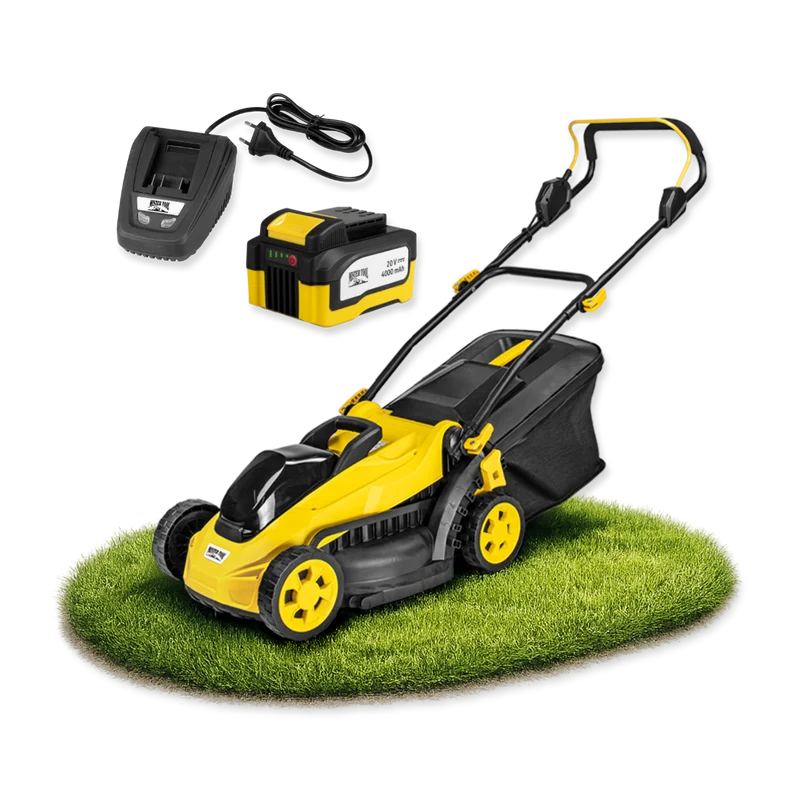 Akku Rasenmäher 20 V mit Mulchfunktion