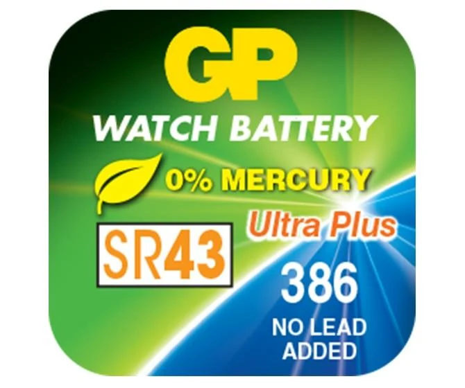 GP Silver Oxide Battery - 386