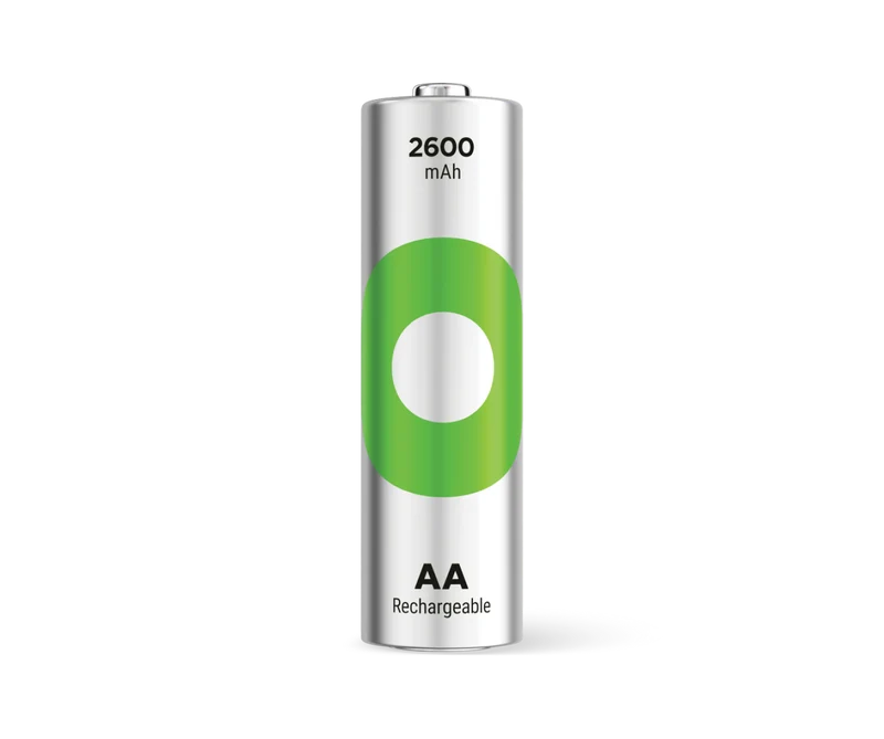 GP Recyko AA Rechargeable Batteries 2600 mAh Card of 4