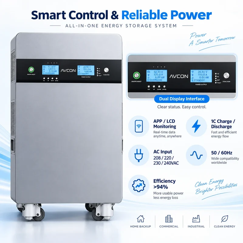 16.08 kWh 5 kW mobiles All-in-One-Off-Grid-Energiespeichersystem