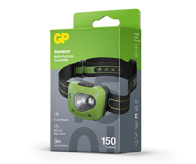 GP DISCOVERY Multi Purpose Head Torch CH43