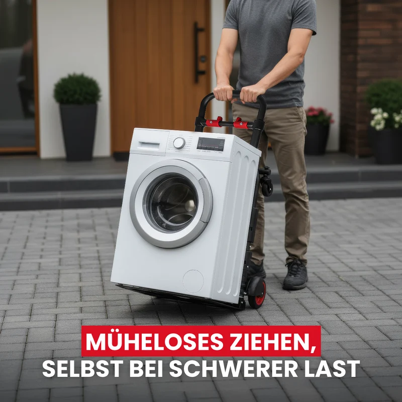 2-in-1 Transportwagen und -karre, inkl. elastischer Fixierbänder