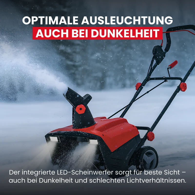Elektro-Schneefräse 2300 W