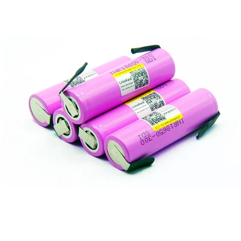 4pcs 18650 3000mAh Akku INR18650 30Q 20A für DIY nicke