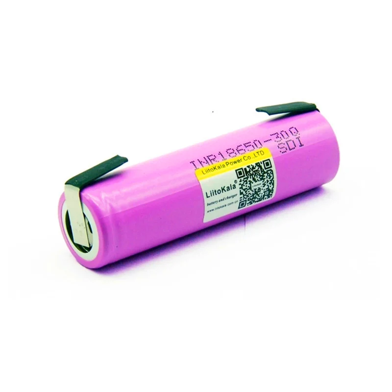 4pcs 18650 3000mAh Akku INR18650 30Q 20A für DIY nicke