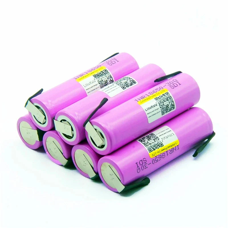 4pcs 18650 3000mAh Akku INR18650 30Q 20A für DIY nicke