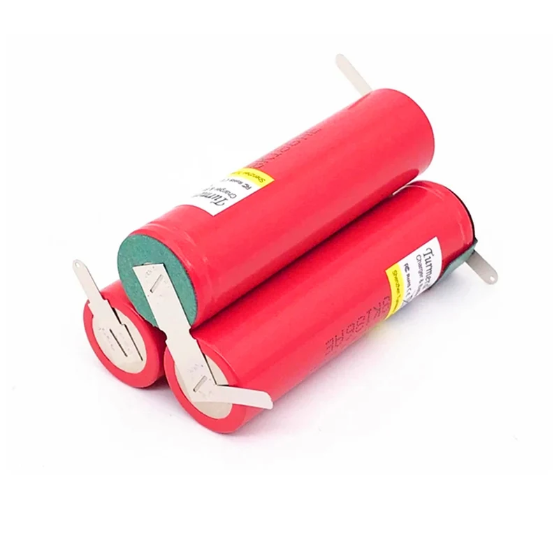 3S 10.8V 12.6V 18650 HE2 2500mAh 20A 35A Schraubendreher Akku und Schlick Entladestrom