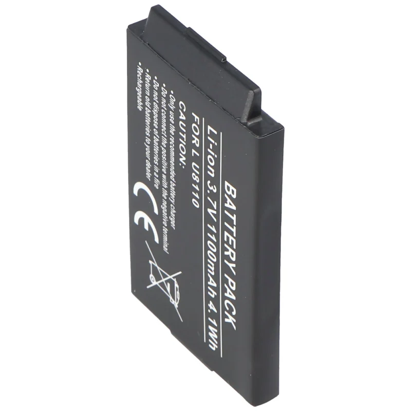 AccuCell Akku passend für LG U8120, 1000mAh