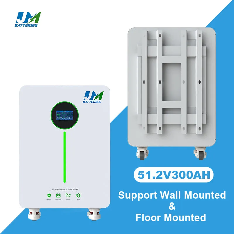 JM Super popular all over the world 48V 51.2V 300Ah 314Ah 15KWh 16KWh LiFePO4 Lithium Ion Battery Cell Solar Storage Battery