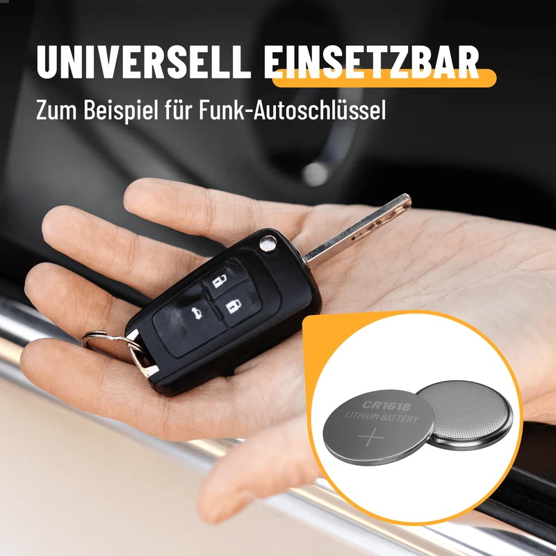 CR1616 Knopfzellen, 3 V Lithium