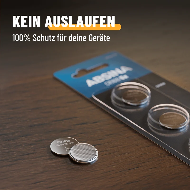 CR1616 Knopfzellen, 3 V Lithium