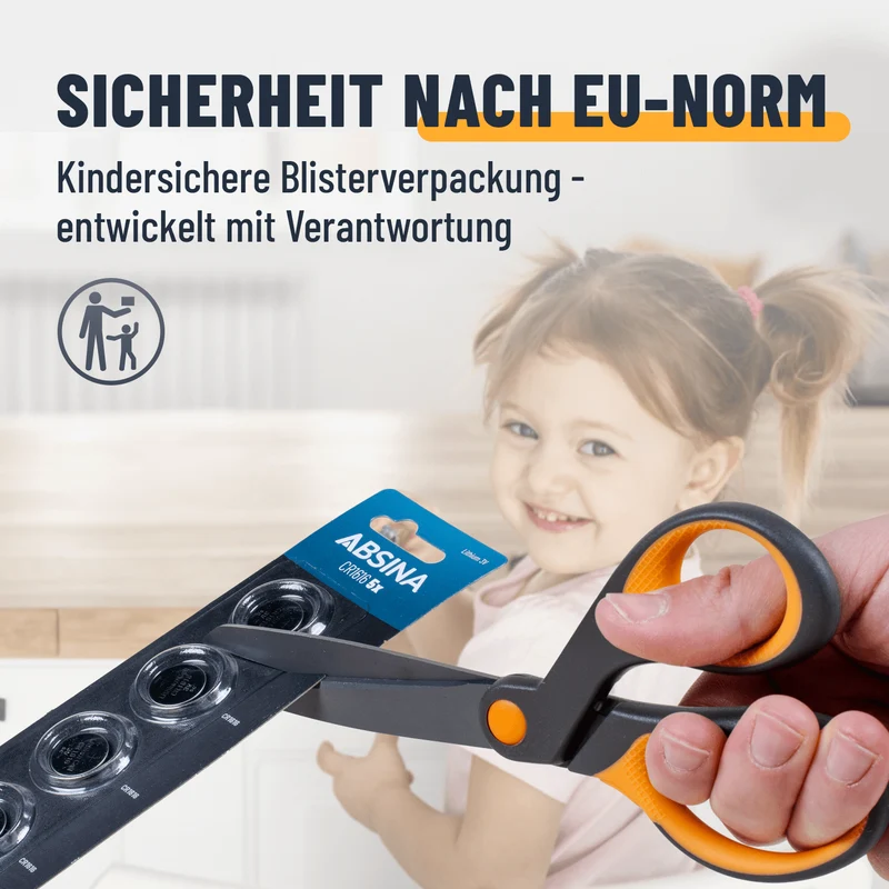 CR1616 Knopfzellen, 3 V Lithium