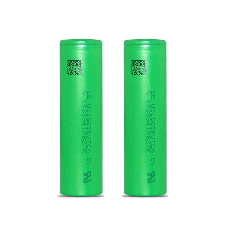 2 Pack VTC6 3000mah 30A 18650 Batterie Akku für oder Shsisha Powerbank
