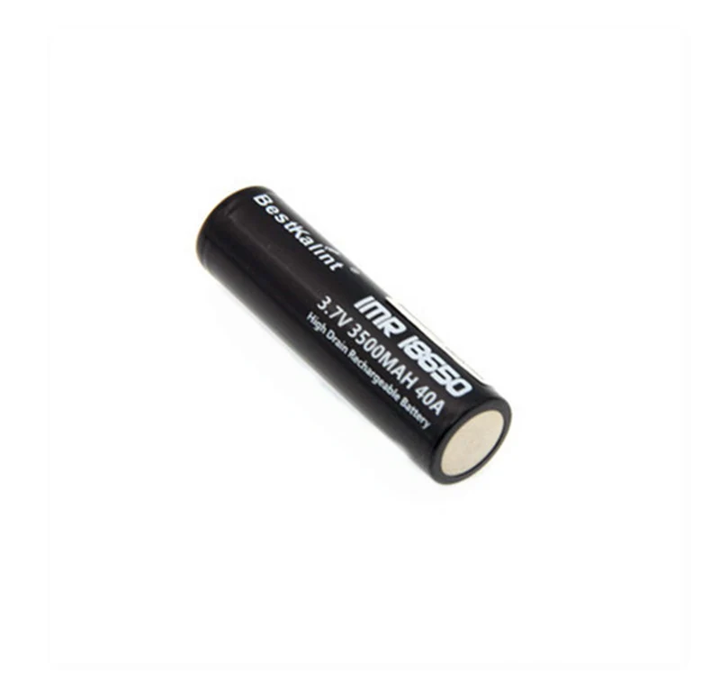 2pcs IMR 18650 Batterie 3500 mAh 40A 3.7V Wiederaufladbare Flat Top Batterien elektronische