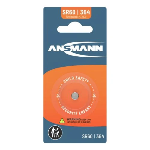 ANSMANN Silberoxid-Batterie SR60 / SR621 / 364 1,55V