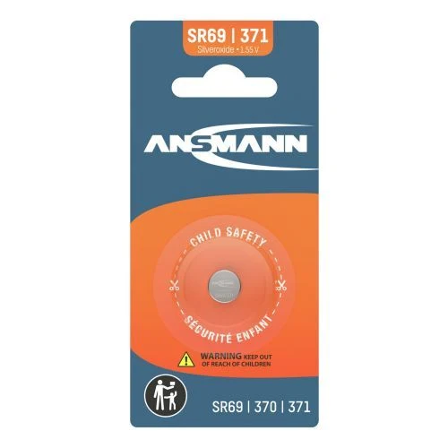 ANSMANN Silberoxid-Batterie SR69 / SR920 / 370 / 371 1,55V