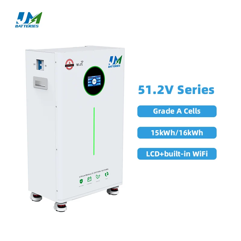 JM LiFePO4 Energy Storage Battery Manufacturer Wholesale 15kWh 16kWh Lithium Home Battery
