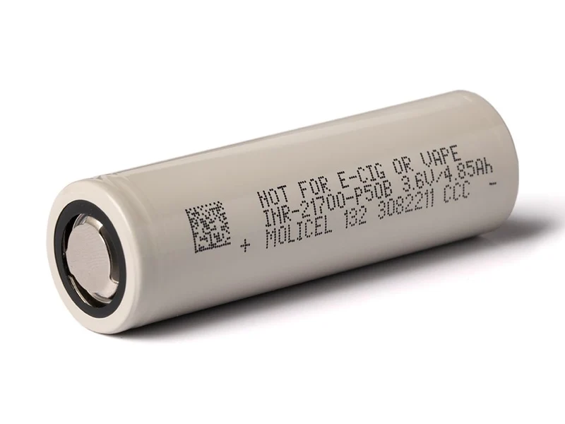 Molicel INR21700-P50B Li-Ion-Akku 5000mAh 3,6–3,7V