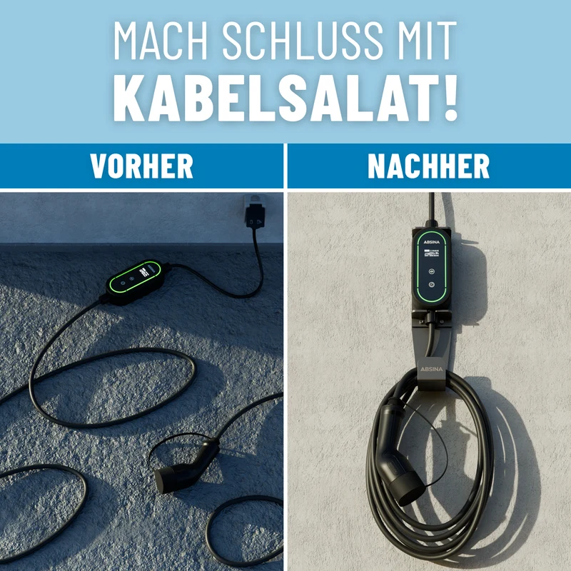 Wandhalterung für ABSINA Ladestationen