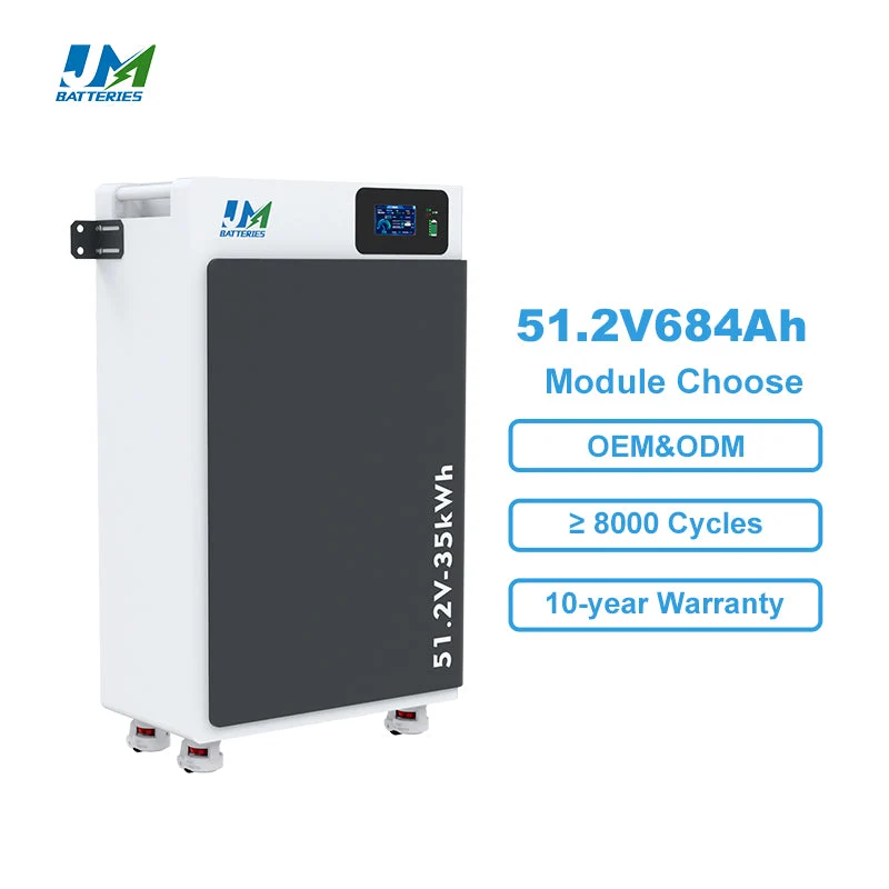 JM 35KWh High Capacity Battery 48V 684Ah Deep Cycle Battery Commercial Solar Energy Storage