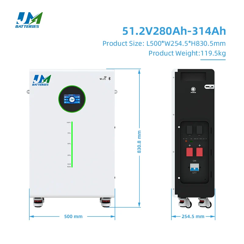 JM High Performance Battery 16KWh 15KWh Home Battery Storage for Residence