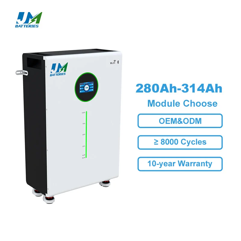 JM High Performance Battery Lifepo4 48V 300Ah Lithium Battery Storage Energy System