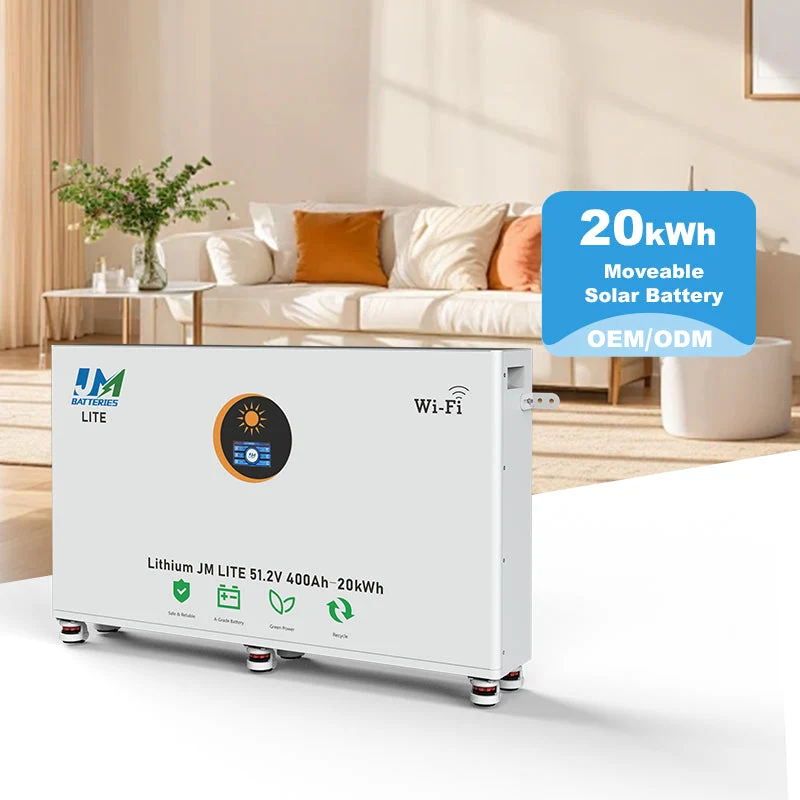 JM 20kWh Battery 48V 400ah Lithium Battery 20 kWh Lifepo4 for Solar Home System