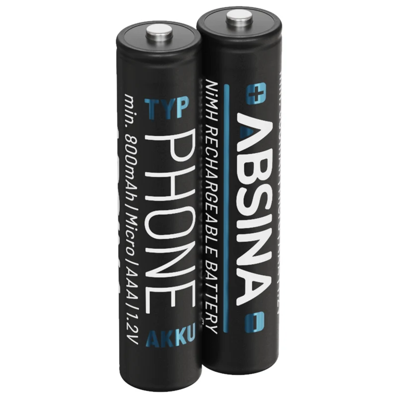 Telefonakkus AAA, 800 mAh, 1,2 V NiMH